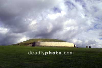 Newgrange, from the gate