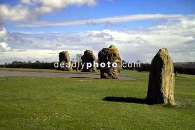 Newgrange. the standing stones