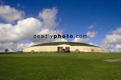 Newgrange. from the front