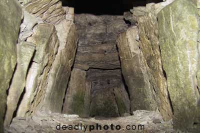 Carrowkeel, entrance passage, cairn K