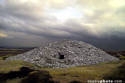 Cairn K, exterior, Carrowkeel