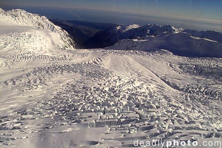 Fox Glacier, New Zealand. Copyright 2004 Dave Walsh