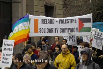 Ireland. Palestine.