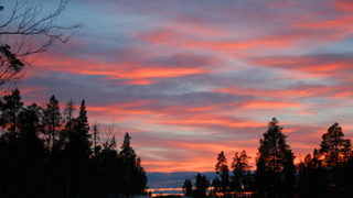 Arctic Sunset, Inari, Lapland, Finland