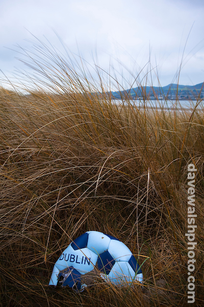 Abandoned Gaelic Football on Bull Island