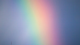 Rainbow over the Basilica at Tibidabo, Barcelona