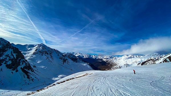 Skiing, La Mongie, Pyrenees, France