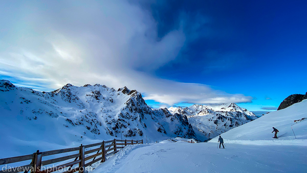 Skiing, La Mongie, Pyrenees, France