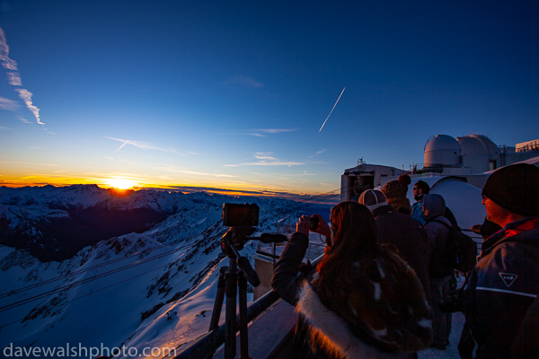 Sunset at Pic du Midi de Bigorre