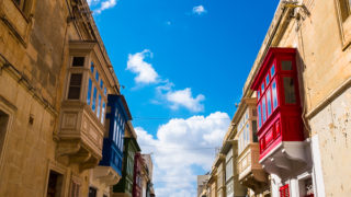 Houses in Sliema, Malta