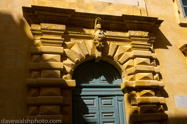 Door in Valletta, Malta