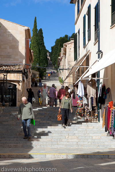 The 365 steps of Calvary, Pollenca