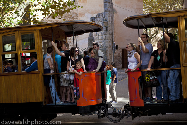 Tram in Soller, Mallorca