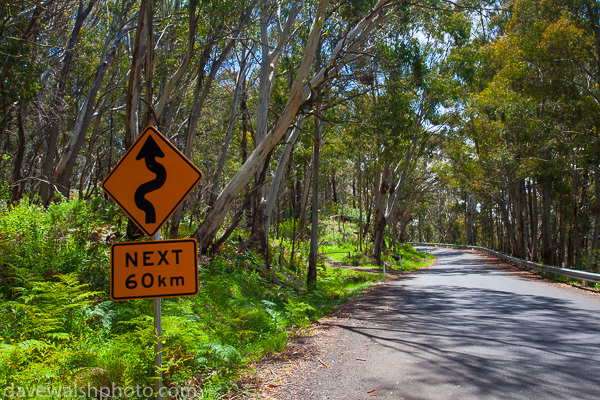 Bends for the next 60km - Kosciuszko - Australia