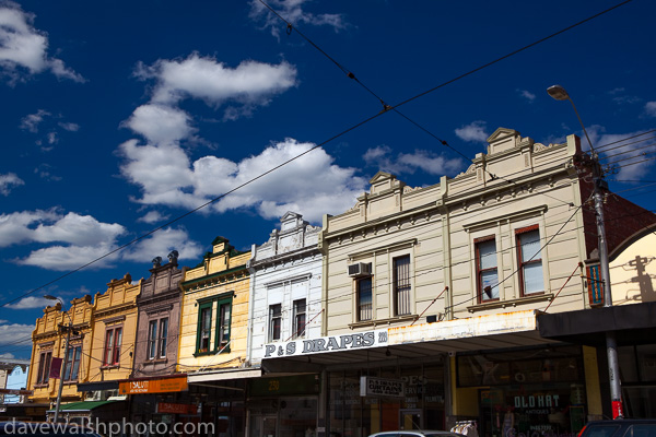 House and shops on High Street, Northcote