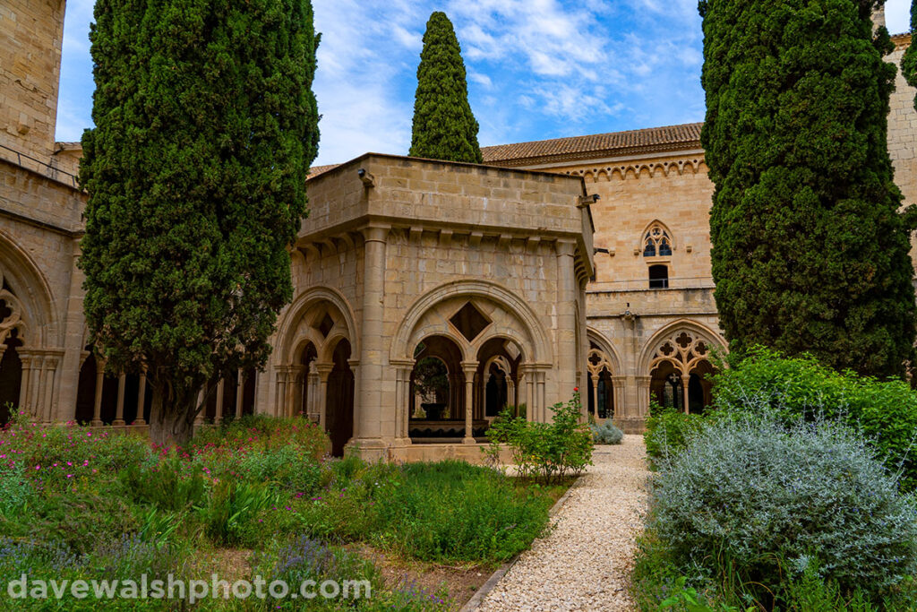 Templet del lavatori, royal Abbey of Santa Maria de Poblet