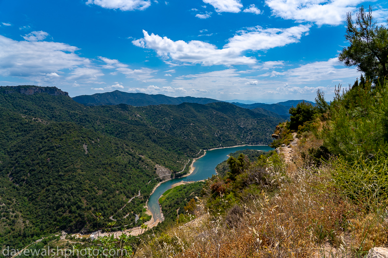 The clifftop village of Siurana, Catalonia