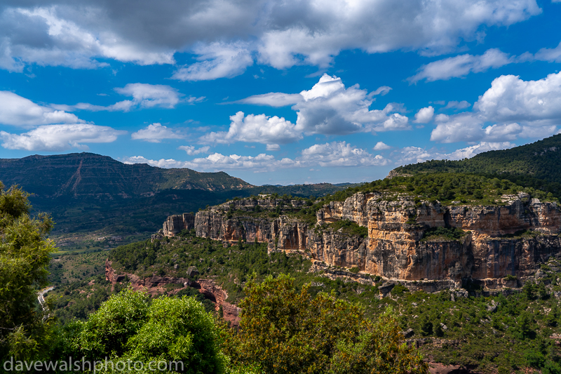 The clifftop village of Siurana, Catalonia