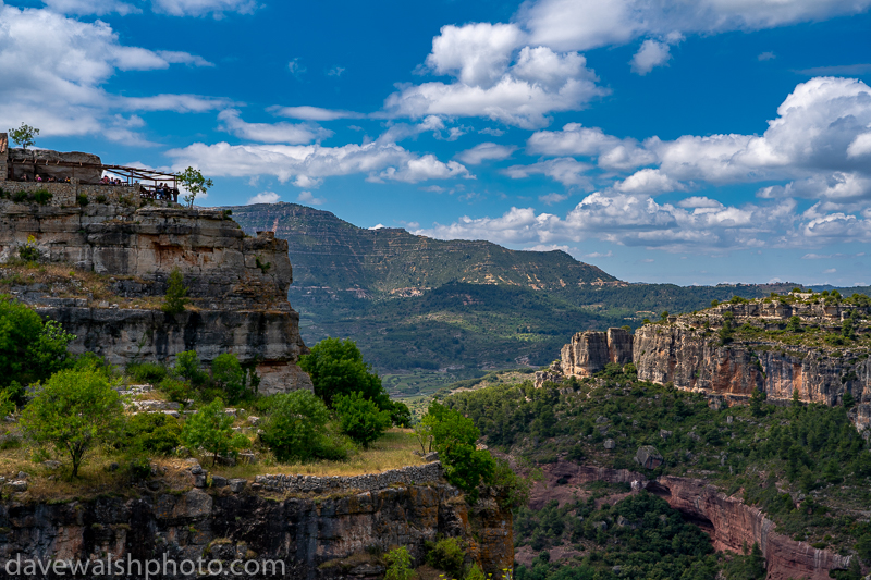 The clifftop village of Siurana, Catalonia