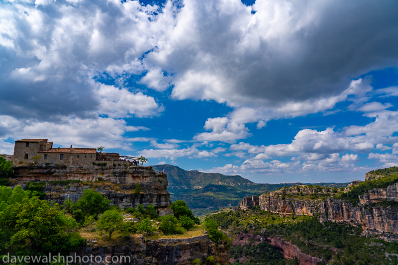 The clifftop village of Siurana, Catalonia