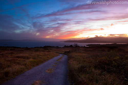 Sunset over Bantry Bay, West Cork, Ireland