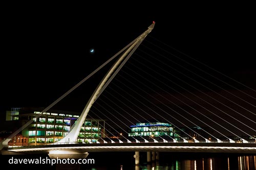 Samuel Beckett Bridge, Dublin by Santiago Calatrava