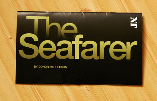 The Seafarer by Conor McPherson - programme