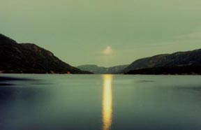 Moonrise on Lake Seljord 3