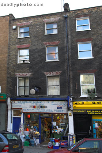39A Marchmont Steet, London, former home of Charles Fort