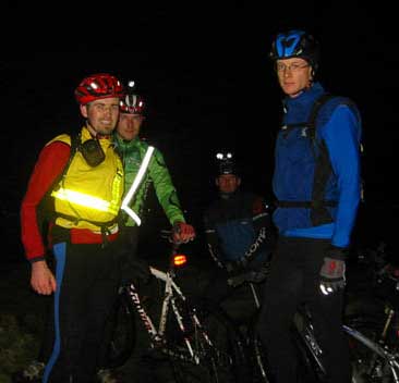 Mountainbikers in Ticknock Woods, Dublin Copyright 2002 Dave Walsh