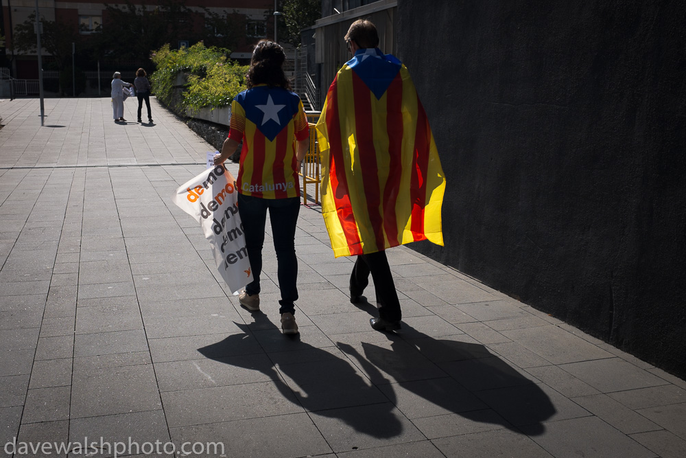 Catalonia Referendum Event, Sant Cugat del Valles